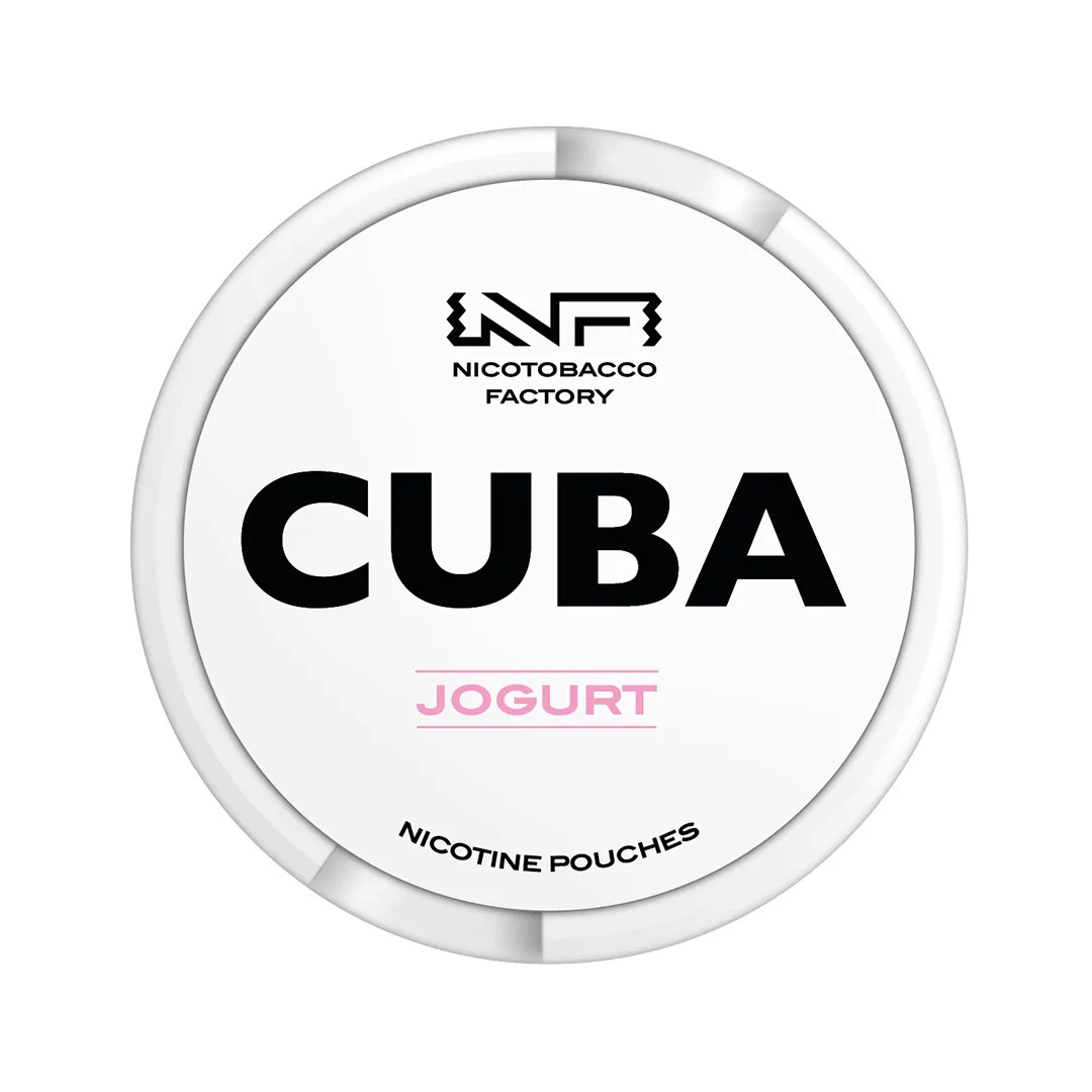  Jogurt Nicotine Pouches by Cuba White 16mg 